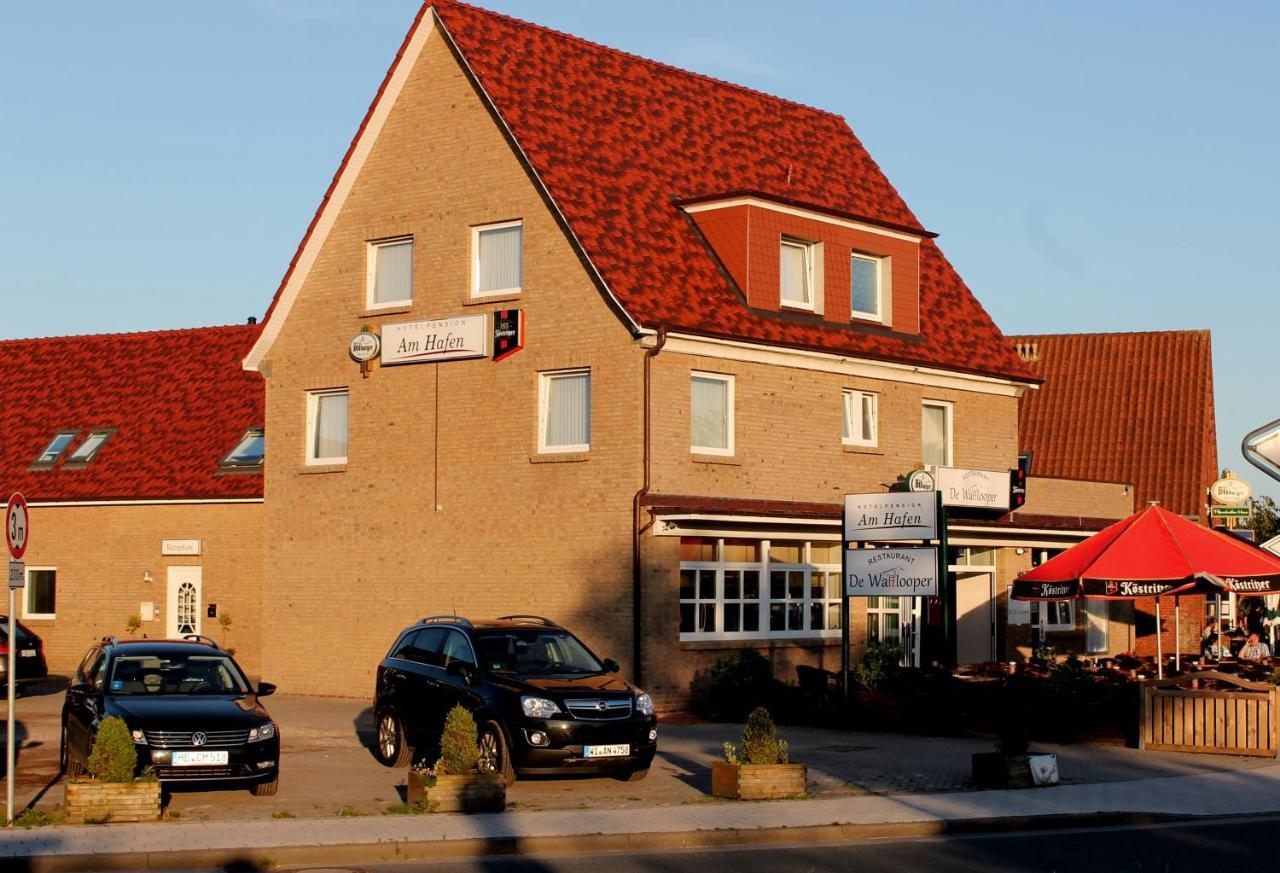 Hotel Pension Am Hafen Norddeich  Exterior foto